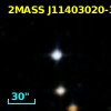 2MASS J11403020-3022029