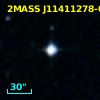 2MASS J11411278-0614008