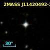 2MASS J11420492-2149301