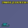 2MASS J11424336-0657220