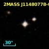 2MASS J11480778-0100582