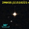 2MASS J11510221+0018423