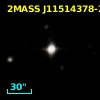 2MASS J11514378-2100017