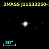 2MASS J11533250-1455405