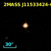 2MASS J11533424-0249497