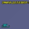 2MASS J11533837-2619486