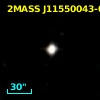 2MASS J11550043-0256428