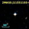 2MASS J11551193-0120022
