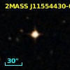 2MASS J11554430-0206284
