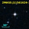 2MASS J11561624-2918582