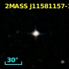 2MASS J11581157-1035354