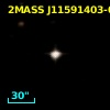 2MASS J11591403-0752077