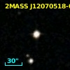 2MASS J12070518-0343558