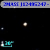 2MASS J12495247-1216147