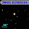 2MASS J12565514-2601424