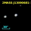 2MASS J13090681-1228408