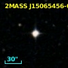 2MASS J15065456-0933296