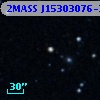 2MASS J15303076-2016351