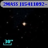 2MASS J15411092-1753025