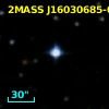 2MASS J16030685-0346530