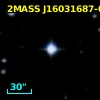2MASS J16031687-0327570