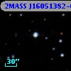 2MASS J16051382-0354071