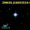 2MASS J16053510-0442226