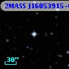 2MASS J16053915-0532441