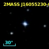 2MASS J16055230-0351239