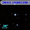 2MASS J16085390-0547560