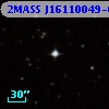 2MASS J16110049-0507242