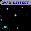 2MASS J16111375-0800220