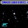 2MASS J16111822-0659121