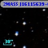 2MASS J16115639-0709442