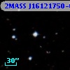 2MASS J16121750-0658440