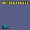 2MASS J16153335-0745534