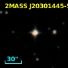 2MASS J20301445-5438076