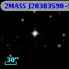 2MASS J20303590-5310207