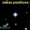 2MASS J20305244-1512489