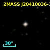 2MASS J20410036-1454016