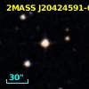 2MASS J20424591-0922383