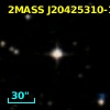 2MASS J20425310-1405167
