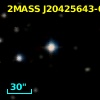 2MASS J20425643-0556599