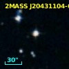 2MASS J20431104-6601154