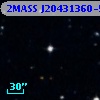 2MASS J20431360-5100527