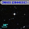 2MASS J20441312-3023482