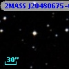2MASS J20480675-0833445