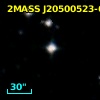 2MASS J20500523-6428082