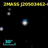 2MASS J20503462-0556015