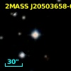 2MASS J20503658-0453450